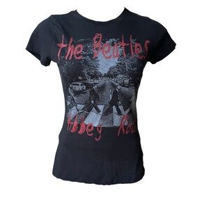 The Beatles Abbey Road Short Sleeve T-Shirt, Sz S
